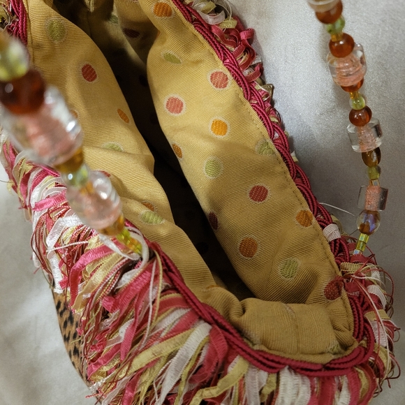 Retro Style Pritz Reversible Fabric Purse 👛 - Picture 12 of 12